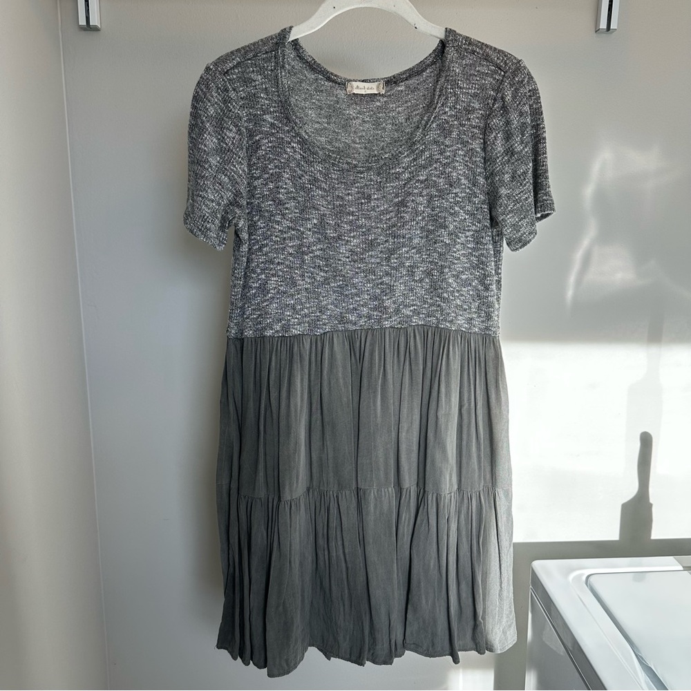 Altar’d State Gray Mini Dress